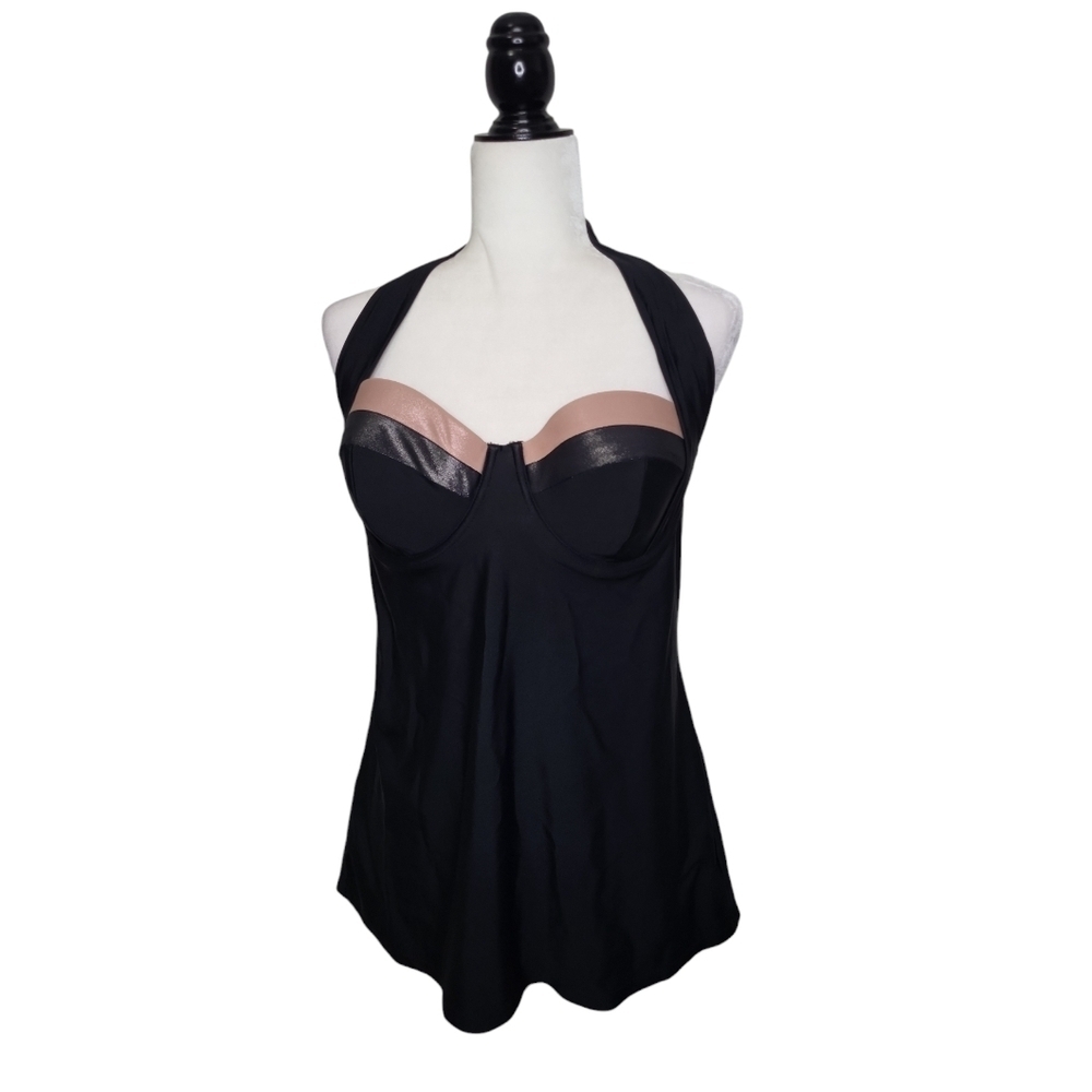Smart & Sexy Swim Women's Tankini Top Size 36D Underwire